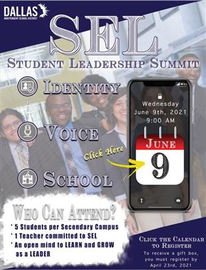 SEL Student Leadership Flyer 